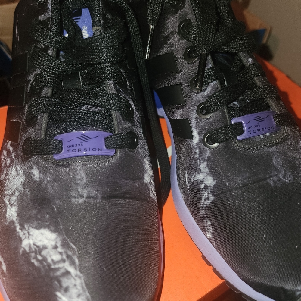 Adidas ZX Flux purple and black - Picture 4 of 6